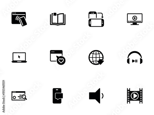 Multimedia Controls, Device Interaction, and Digital Communication Set