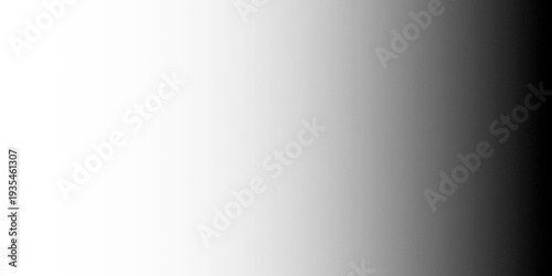 Fotografie A smooth white to black horizontal linear gradient background providing a clean professional transition for cinematic overlays web design and advertising