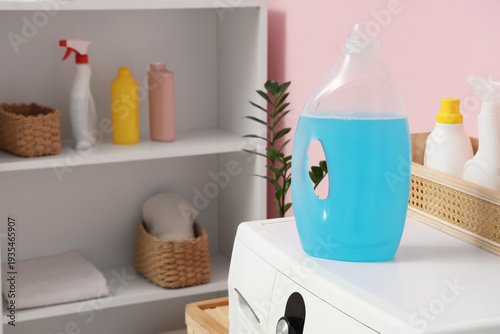 Washing machine with bottle...