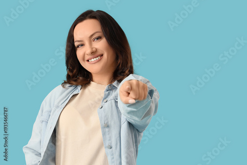 Beautiful happy mature woma...