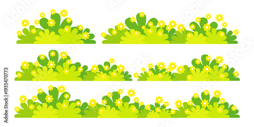 green grass illustration, sustainable grass nature, grass design in flat style