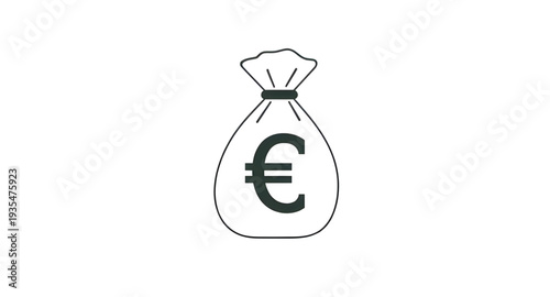 money, euro, bag, sack, currency, cash, finance, wealth, banking, savings, investment, profit, economy, payment, capital, income, earnings, fortune, jackpot, treasure, budget, deposit, fund, banknote,
