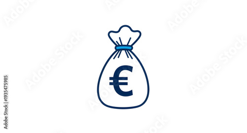money, euro, bag, sack, currency, cash, finance, wealth, banking, savings, investment, profit, economy, payment, capital, income, earnings, fortune, jackpot, treasure, budget, deposit, fund, banknote,