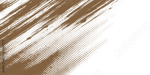 A seamless vector illustration of a woman in a bikini featuring a blue and gray grunge texture with decorative stripes and light material lines on a textile surface backdrop