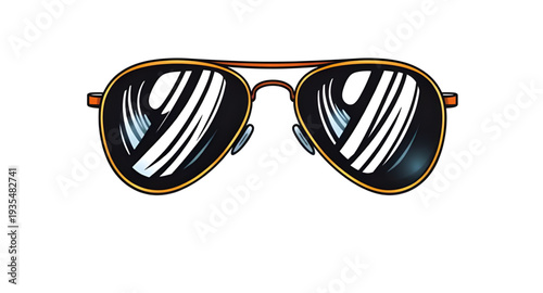 sunglasses, glasses, eyewear, cartoon, illustration, accessory, fashion, style, cool, summer, sun, protection, shade, trendy, hipster, retro, modern, lens, frame, optical, vision, eyewearicon, glassic