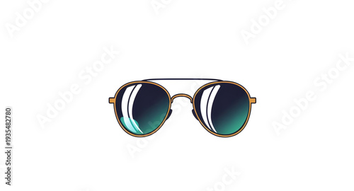 sunglasses, glasses, eyewear, cartoon, illustration, accessory, fashion, style, cool, summer, sun, protection, shade, trendy, hipster, retro, modern, lens, frame, optical, vision, eyewearicon, glassic