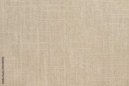 Brown linen fabric cloth texture background, seamless pattern of natural textile.