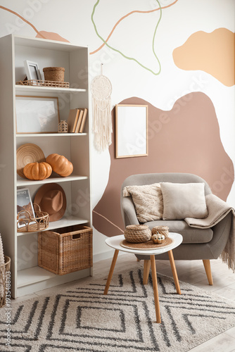 Interior of stylish living ...