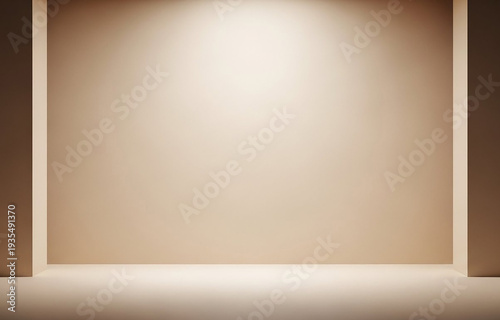 warm beige background