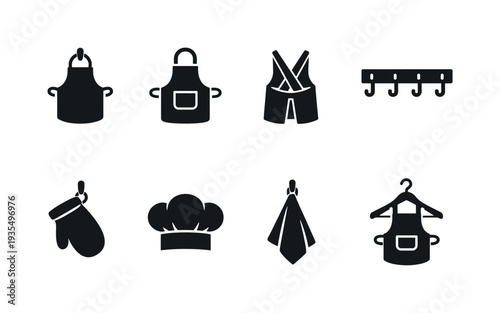 Lifestyle and fashion outline icon set including bag, perfume and decorative accessories