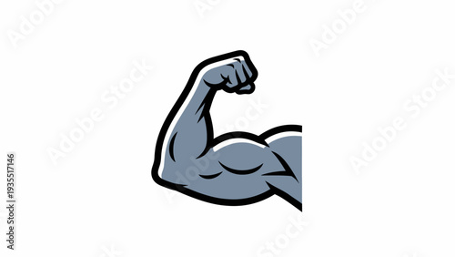 Flexing Bicep Arm Icon