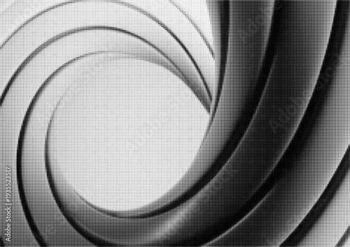 Large vector halftone abstract texture with a transparent background