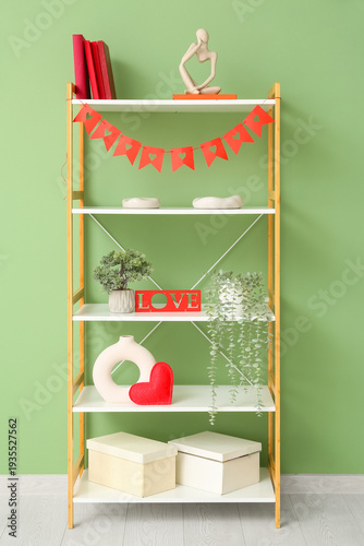 Romantic home interior with...