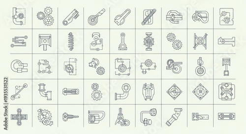 Collection of Ancient Symbols and Pictograms.