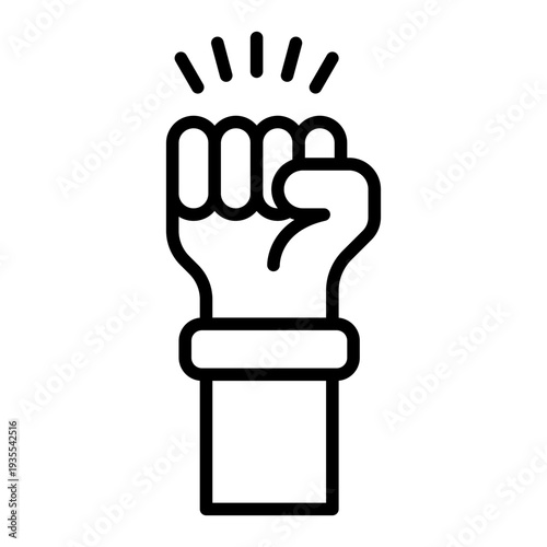 Social Justice Human Rights Line Icon