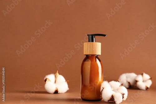 Bottle of cosmetic product ...
