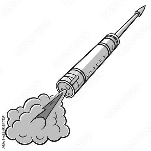 Of a missile launch system defense gray white