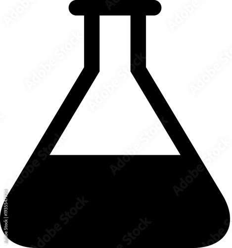 Erlenmeyer Flask Laboratory Equipment.