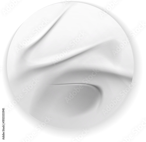 Round Adhesive Label