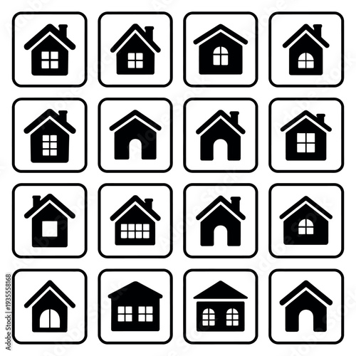 Home Icon Vector Design Symbol for Website and Mobile App