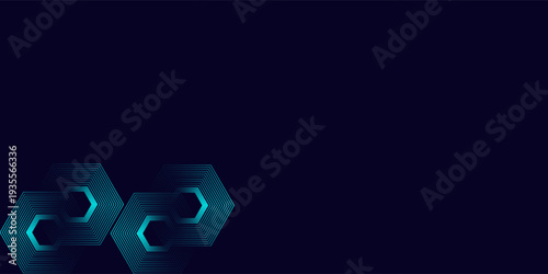 Abstract blue modern background with dynamic geometric shapes.vector.eps.10
