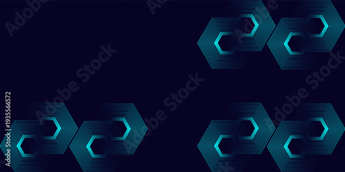 Abstract blue modern background with dynamic geometric shapes.vector.eps.10