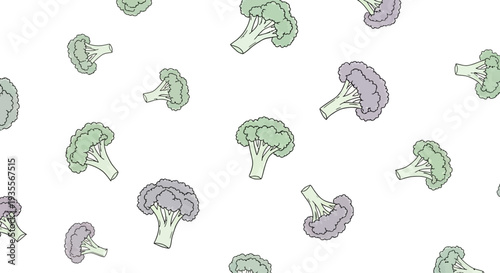 Colorful Mushroom Illustrations on White Background.