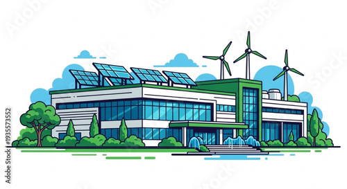 Sustainable Building with Renewable Energy.