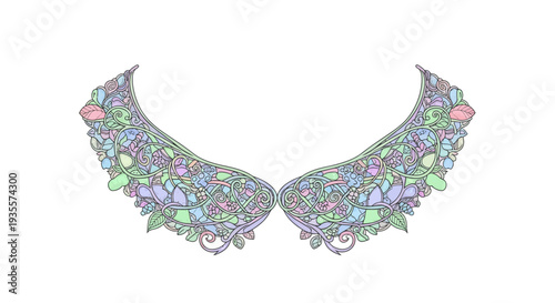 Ornate Bejeweled Bra with Colorful Stones.