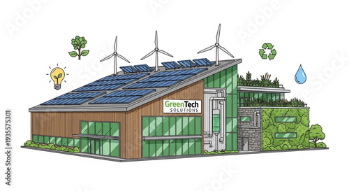 Sustainable Building with Renewable Energy.