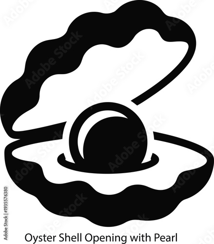 Oyster Shell Pearl Seafood Ocean Marine Treasure Mollusk Luxury Gem