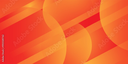 Modern abstract background with gradient circles and diagonal shapes vector design