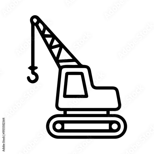 Construction Crane Icon