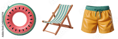 Summer vacation essentials for a fun day at the beach
