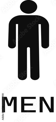 Accessible unisex restroom sign with male female and wheelchair icons for universal accessToilet icons set, man and woman symbol, toilet signs, WC toilet signs, vector illustration,