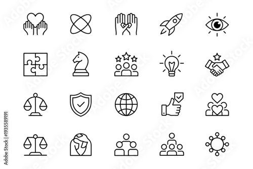 A sleek and modern vector file icon with a clean and minimalist design Vector