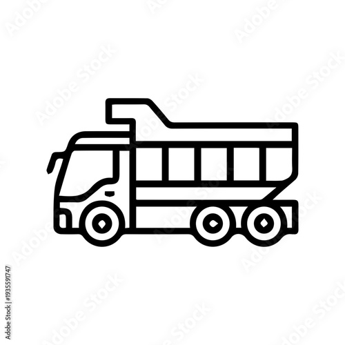 Heavy Equipment Dump Truck