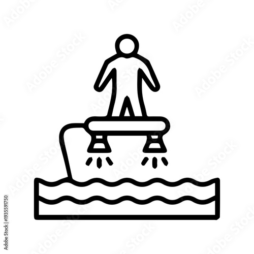 Exciting Water Sport Flyboard