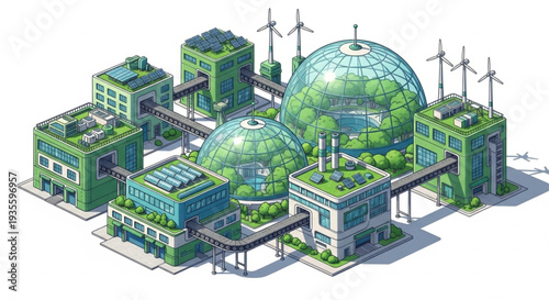 Sustainable Eco Friendly Building Complex.