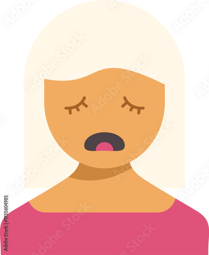 Crying woman showing emotions of depression, loss, and loneliness