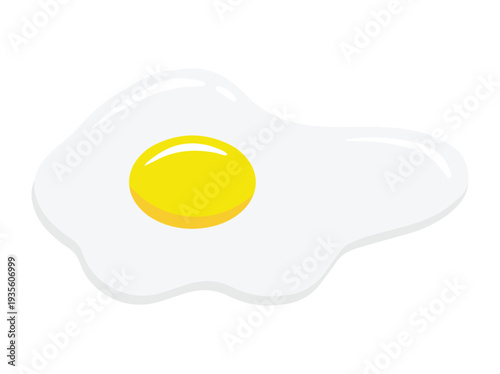 Hand Drawn Sunny Fried Egg Illustration
