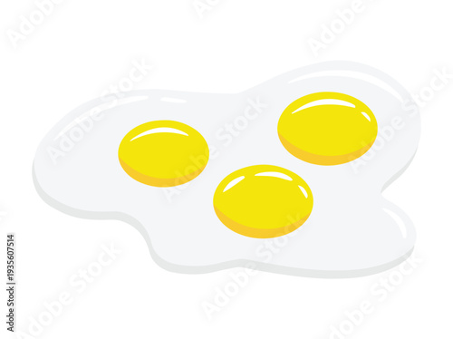 Hand Drawn Sunny Fried Egg