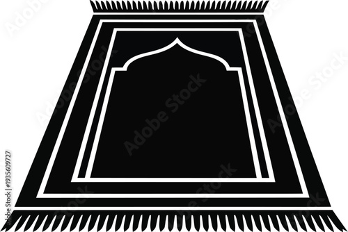 Elegant prayer mat for spiritual practices and daily devotion