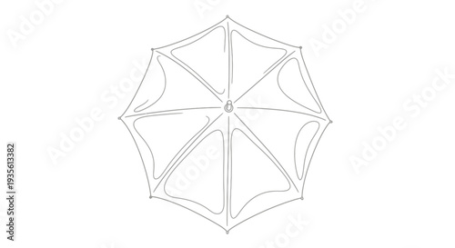 Minimalist line art illustration of a graduation cap