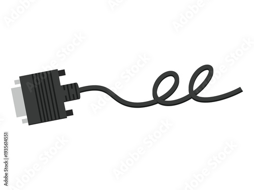 DVI Cable Connector Clip Art
