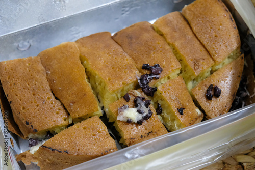 Wallpaper Mural Authentic Indonesian martabak manis with black sticky rice or ketan hitam filling Torontodigital.ca