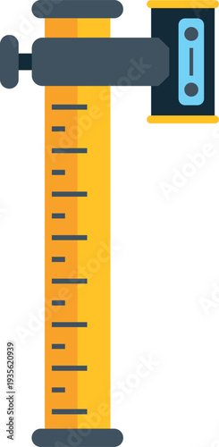 Stadiometer tool for accurately measuring human height in healthcare and fitness settings
