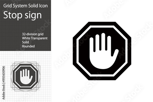 Stop sign, stop gesture, no entry