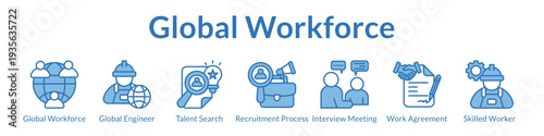 Global Workforce Icon