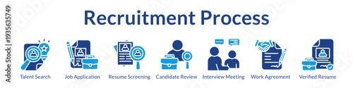 Recruitment Process Icon